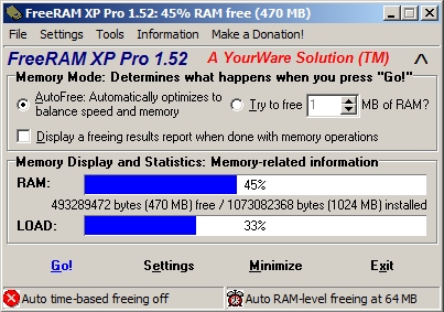 free ram xp